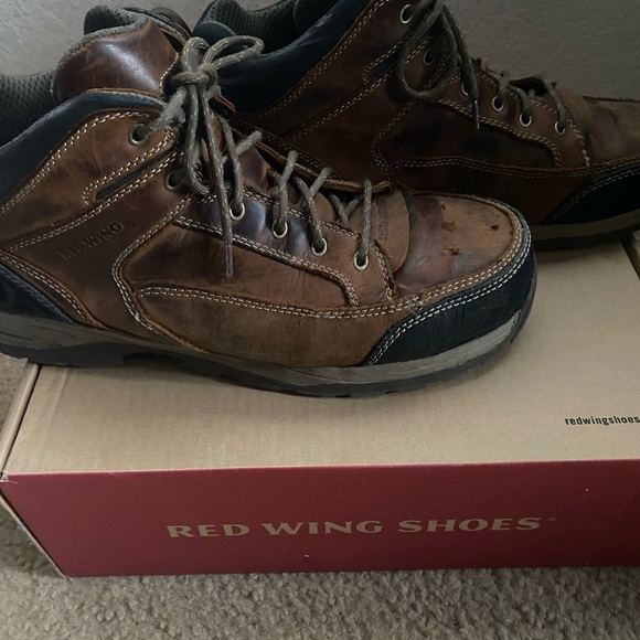 RED WING TRUHIKER
MEN\'S 5-INCH SAFETY TOE HIKER  LEATHER COMFORT DURABLE BOOT 13 main image 15